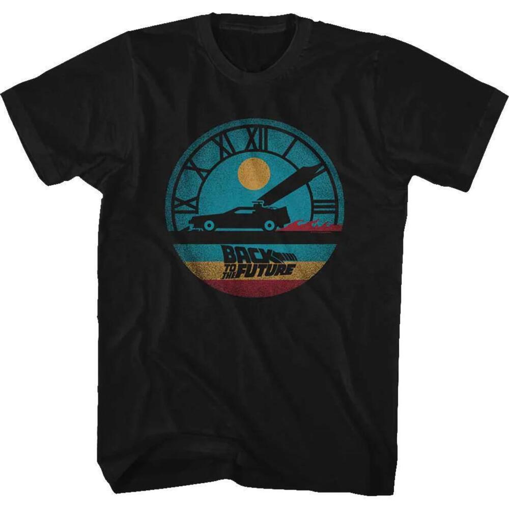 Retro Clock Back To The Future Tshirt